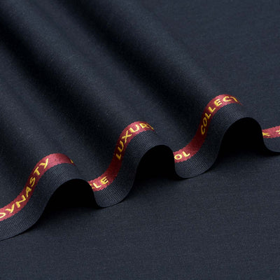 Premium Wool Fabric, Plain-Charcoal Grey, Wool Blend